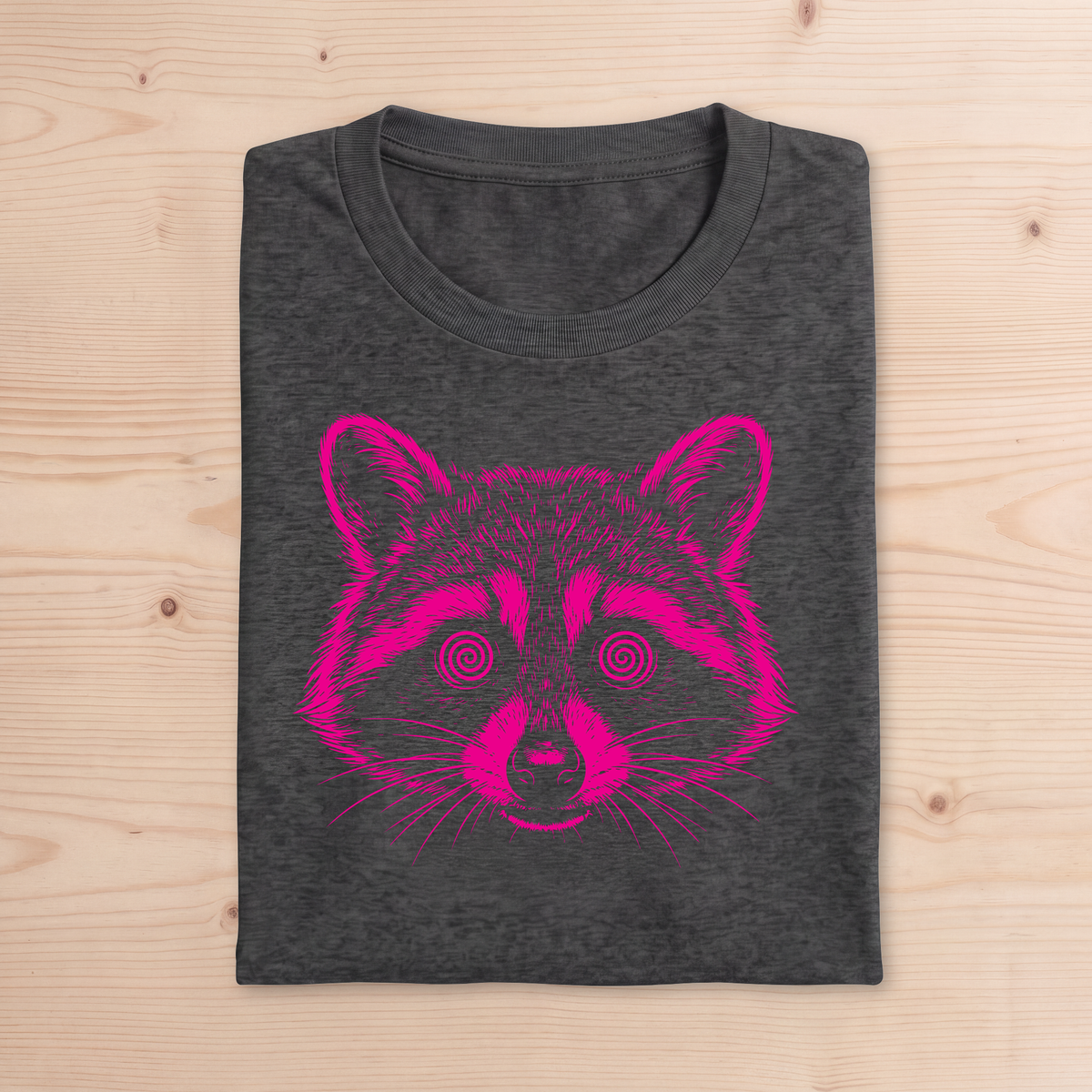 "Hypno Raccoon" Adult Tee