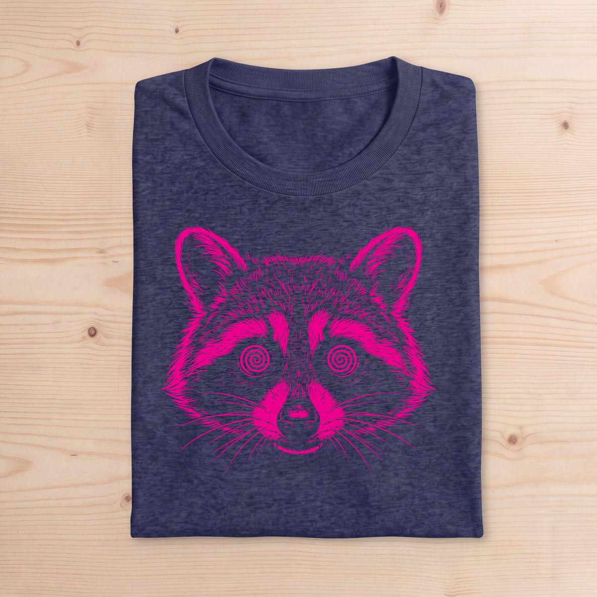 "Hypno Raccoon" Adult Tee