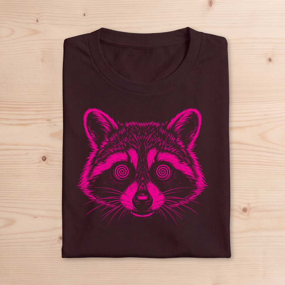 "Hypno Raccoon" Adult Tee