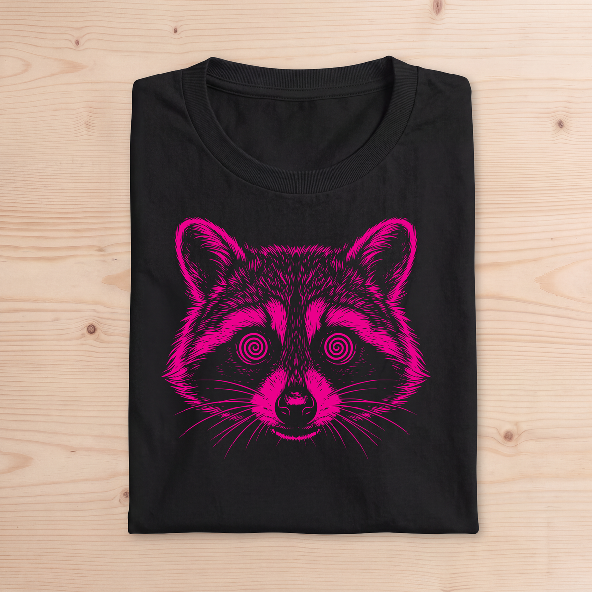 "Hypno Raccoon" Kids Tee