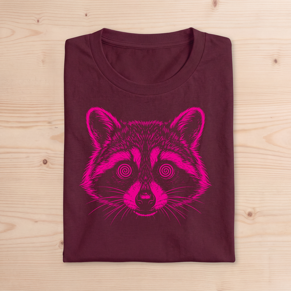 "Hypno Raccoon" Kids Tee