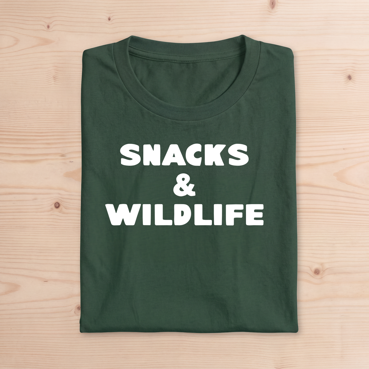 "Snacks & Wildlife" Kids Tee
