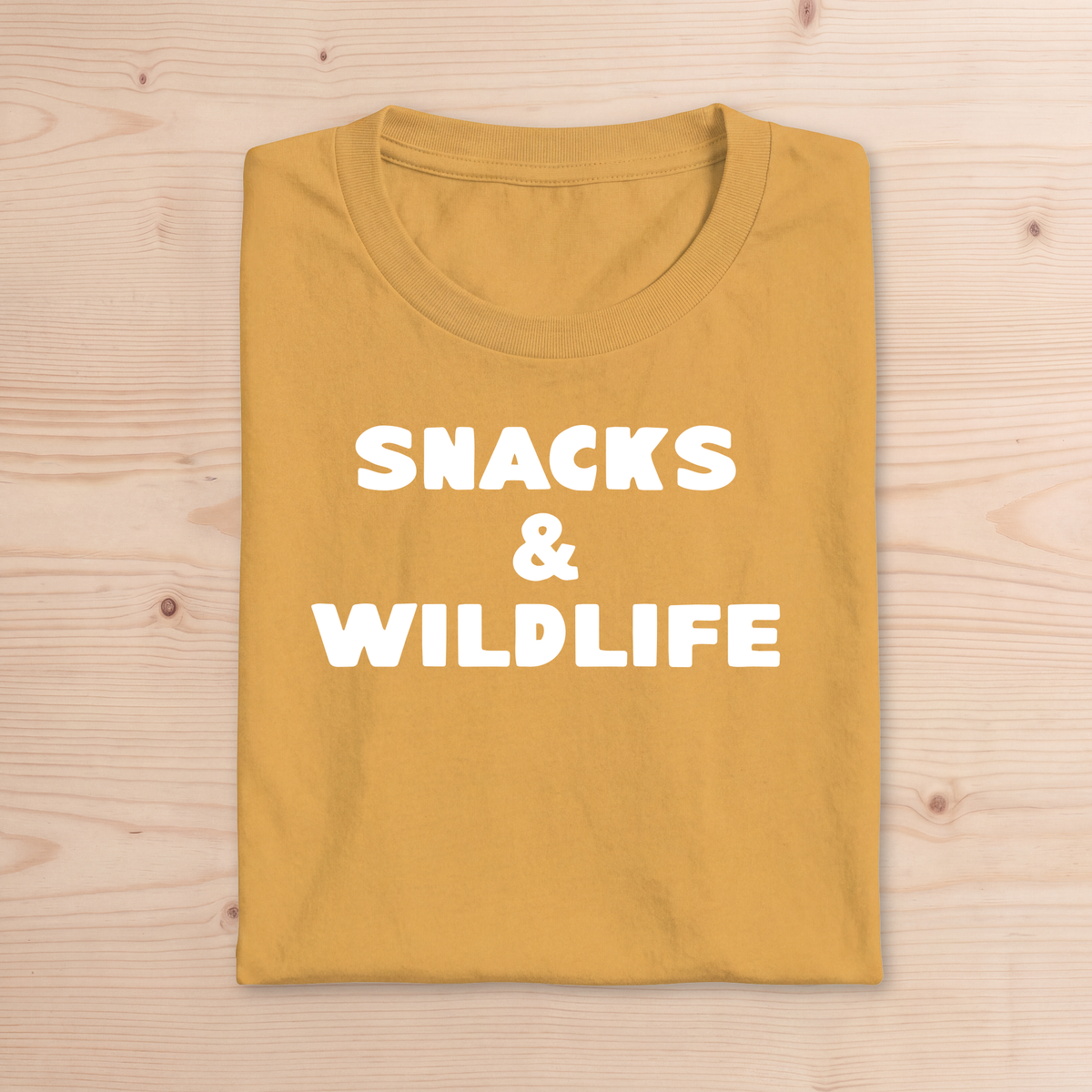 "Snacks & Wildlife" Kids Tee
